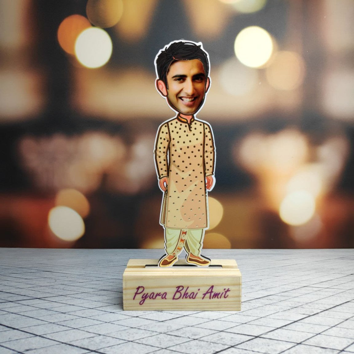 Caricature - Desi Boy - corporate gift by YuBingo