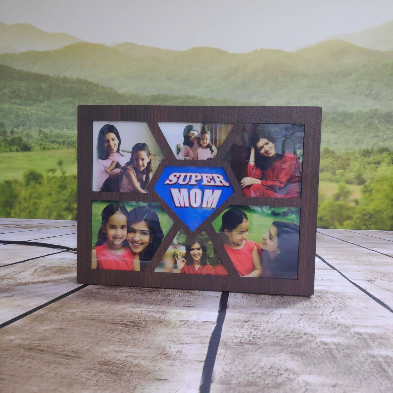 LED Collage Frame (Super Mom) - product image 7
