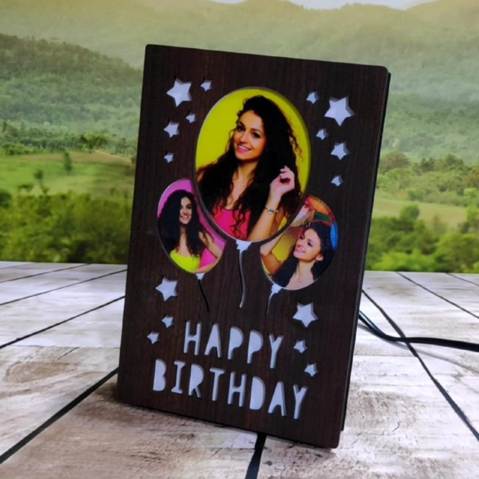 Happy Birthday LED Table Stand - product image 2
