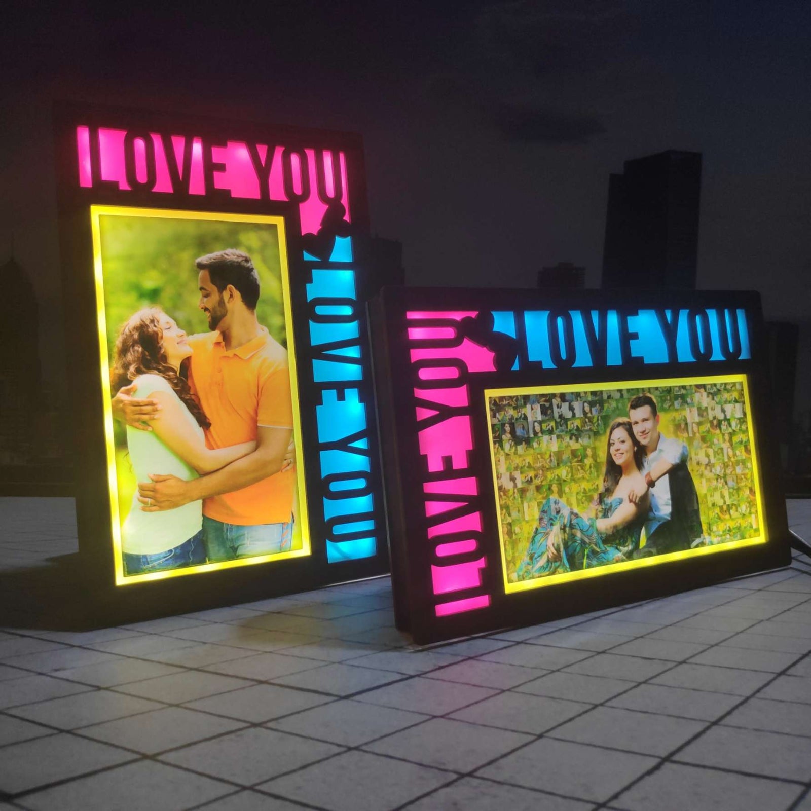 LED Table Stand (I Love You) - corporate gift by YuBingo