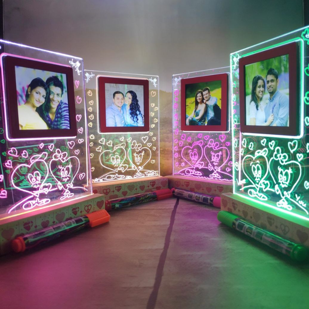 Photo Lamp with Magic Pen in 4 Vibrant Colors - corporate gift by YuBingo