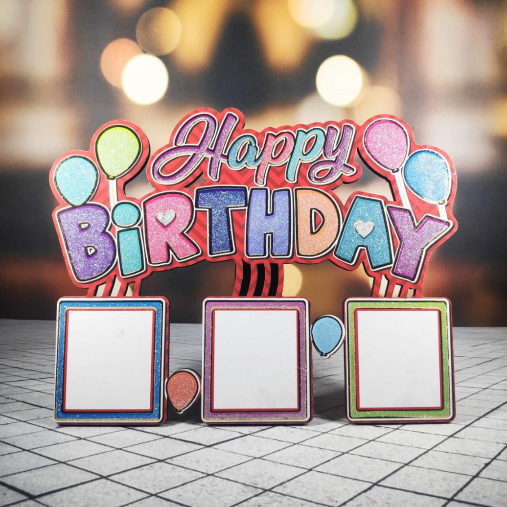 Birthday 9x12 Inch Wooden Collage - corporate gift by YuBingo