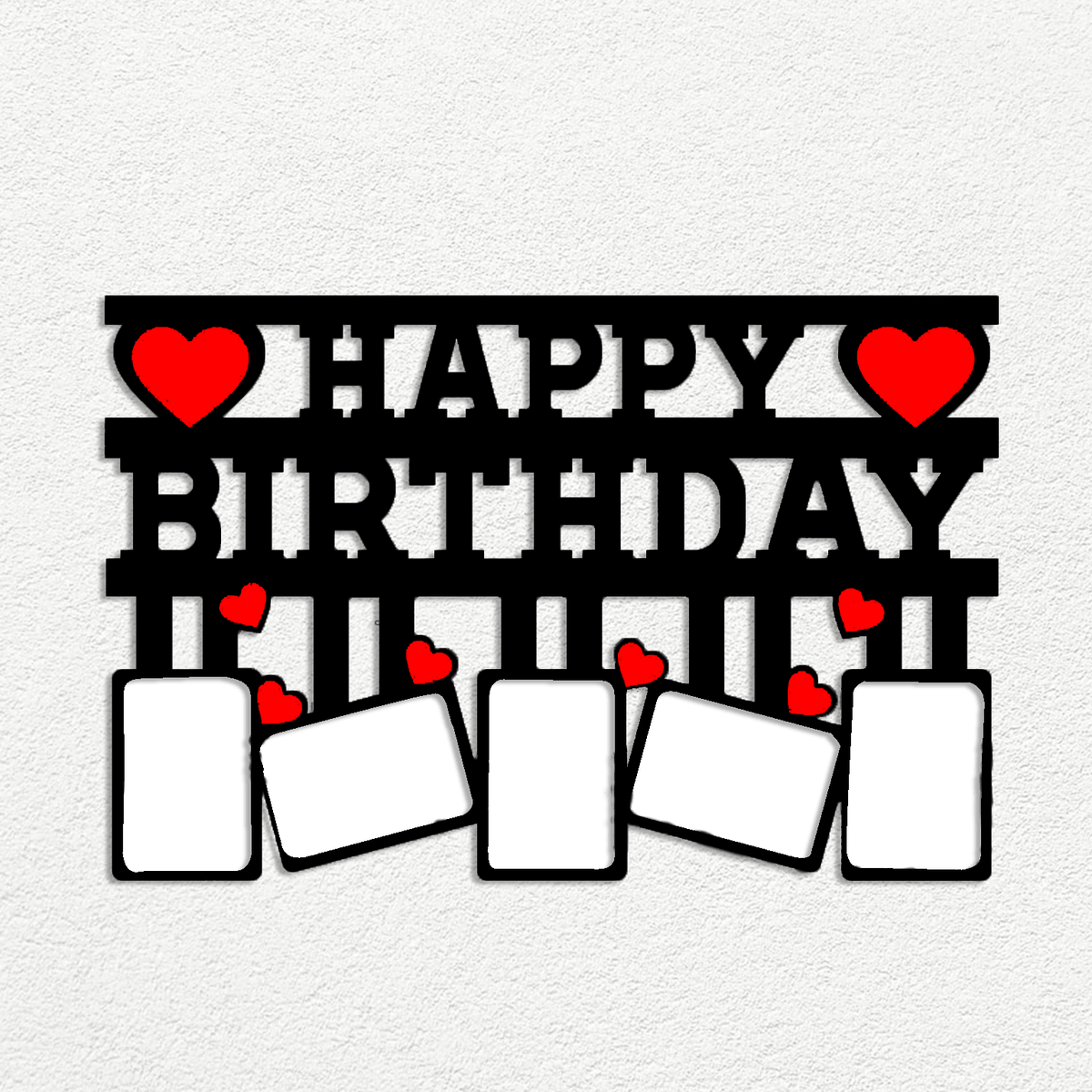 Happy Birthday Photos Customised  Frame - corporate gift by YuBingo