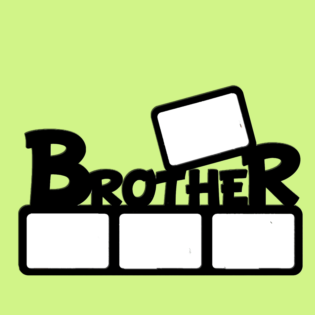 Brother Photos Customised  Frame - corporate gift by YuBingo
