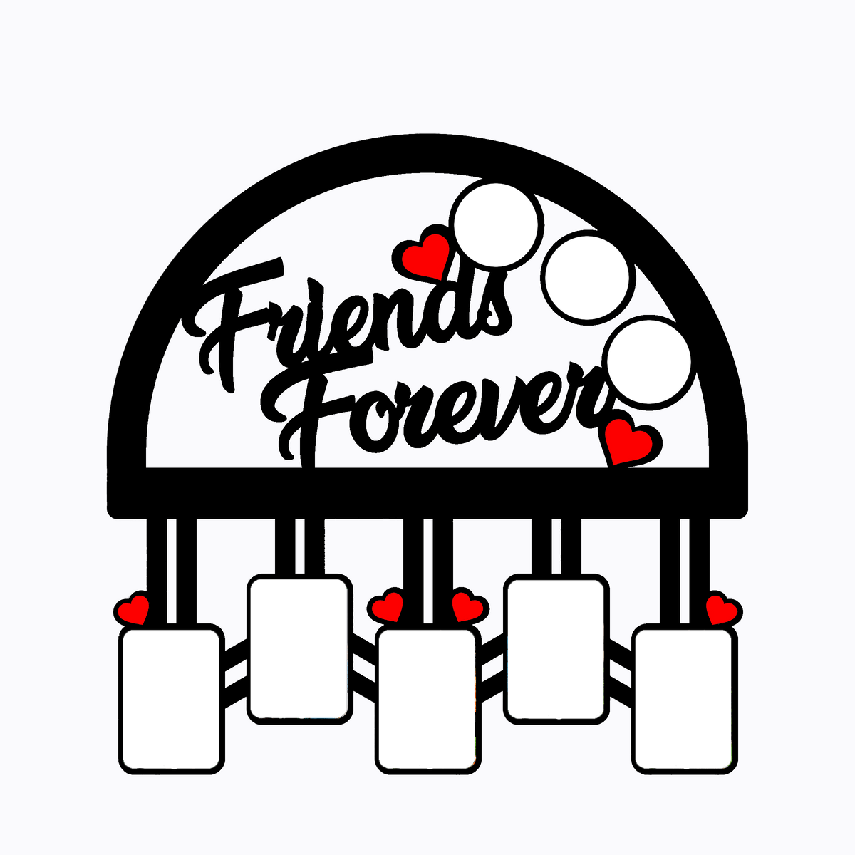 Friends Forever  Photos Customised  Frame - corporate gift by YuBingo