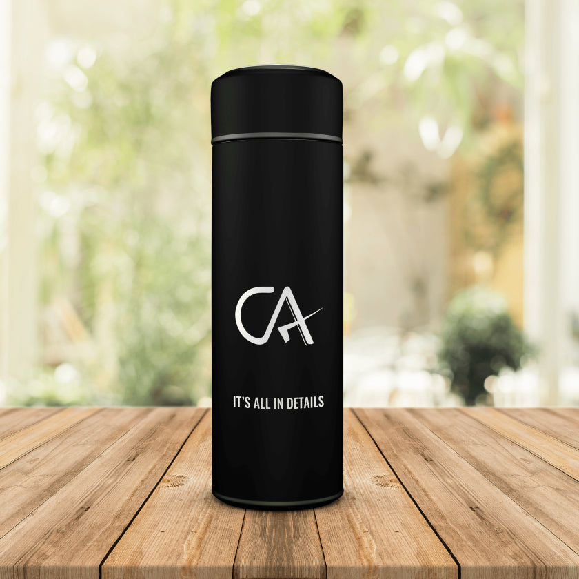 Gift for CA's Temperature Bottle with quote - corporate gift by YuBingo