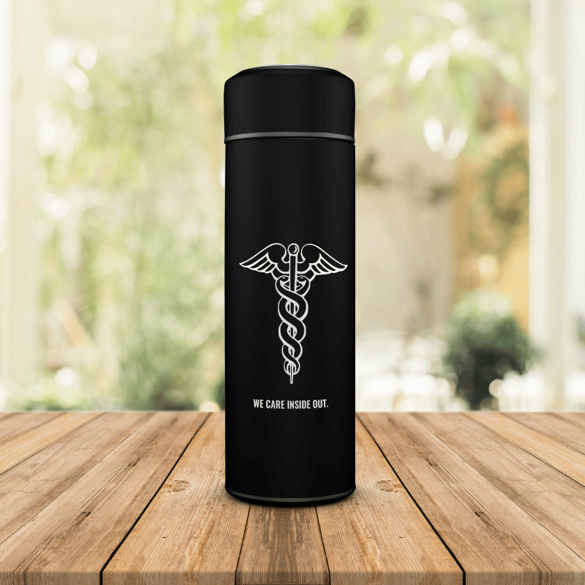 Gift for Doctors Temperature Bottle with quote - corporate gift by YuBingo