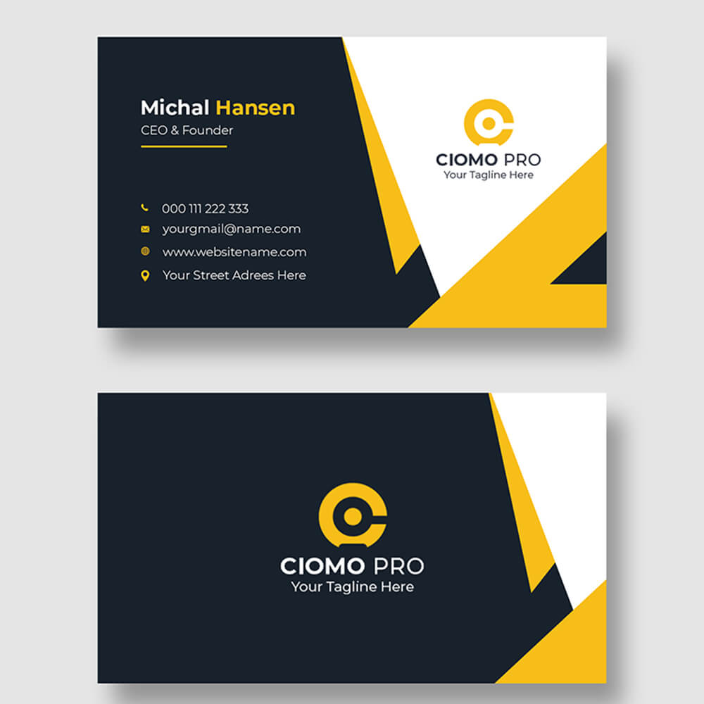 Standard Visiting Card - corporate gift by YuBingo