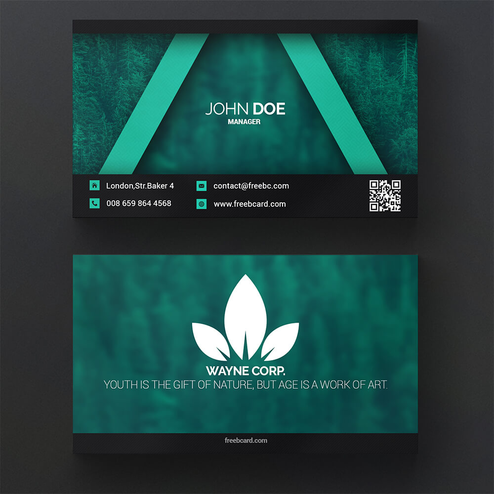 Standard Visiting Card - corporate gift by YuBingo