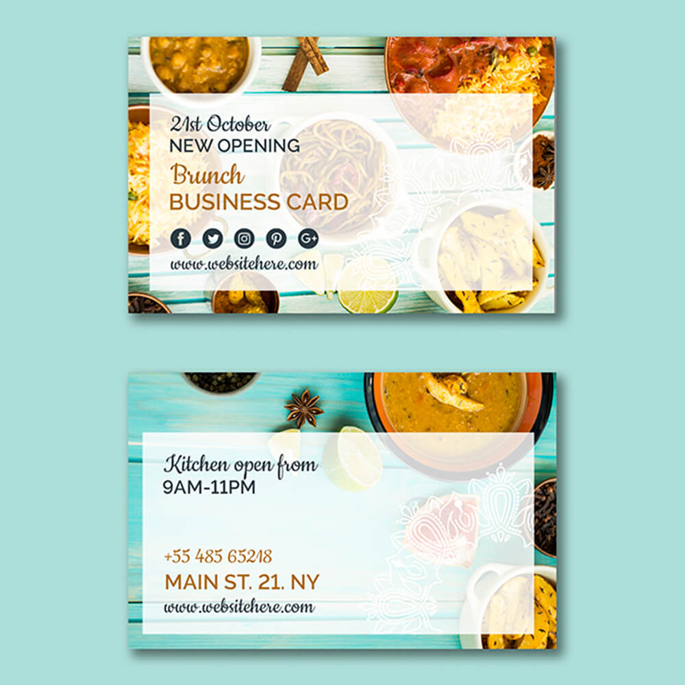 Standard Visiting Card - corporate gift by YuBingo