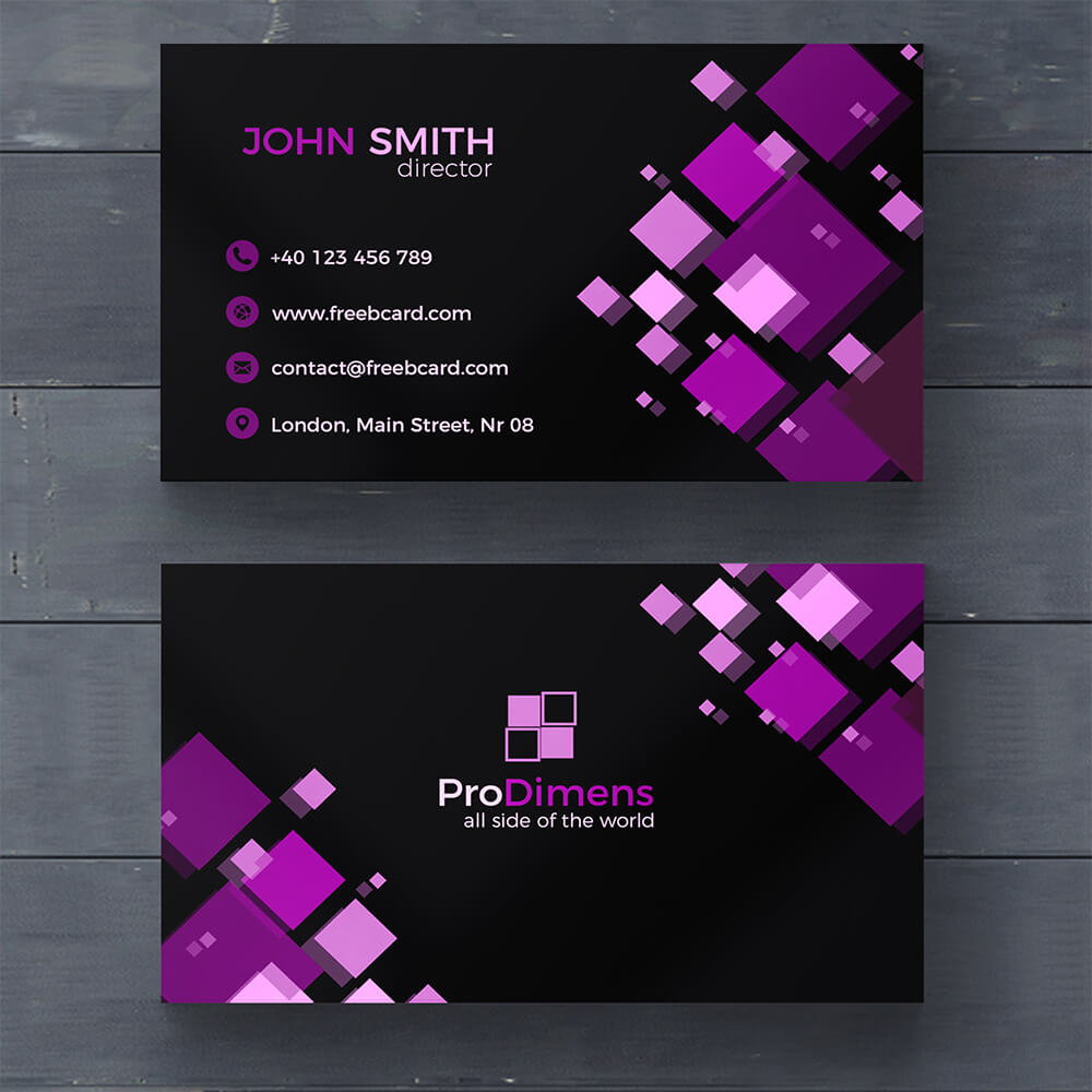 Standard Visiting Card - corporate gift by YuBingo