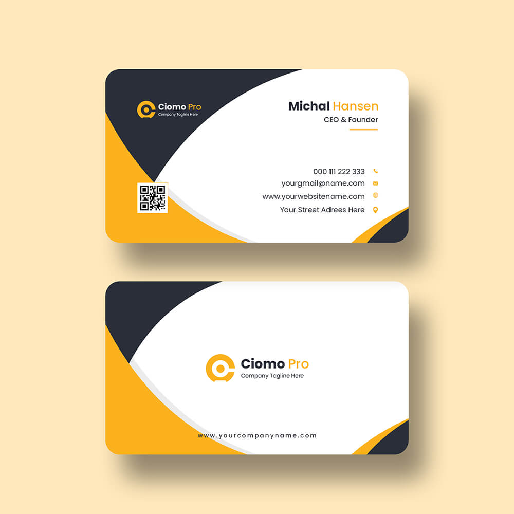 Standard Visiting Card - corporate gift by YuBingo