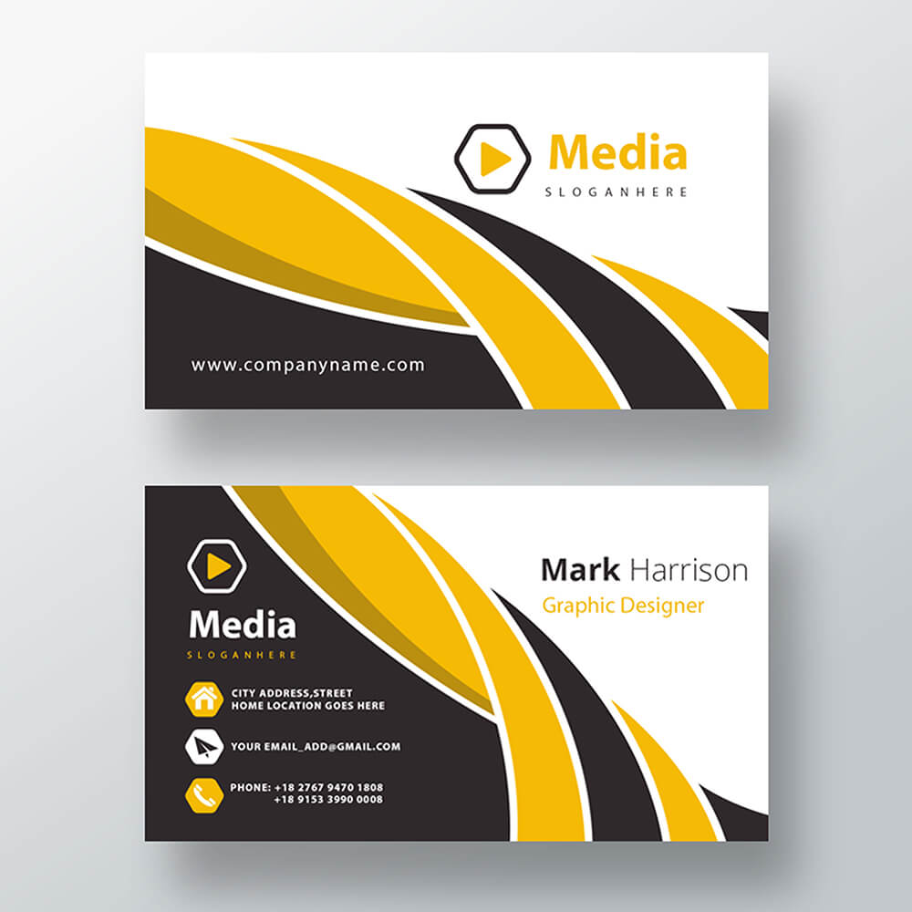 Standard Visiting Card - corporate gift by YuBingo