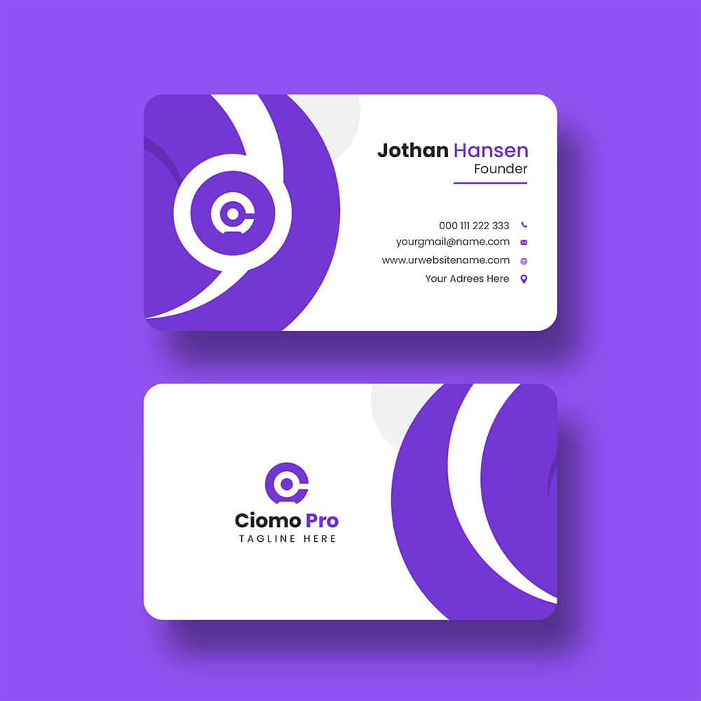 Standard Visiting Card - corporate gift by YuBingo