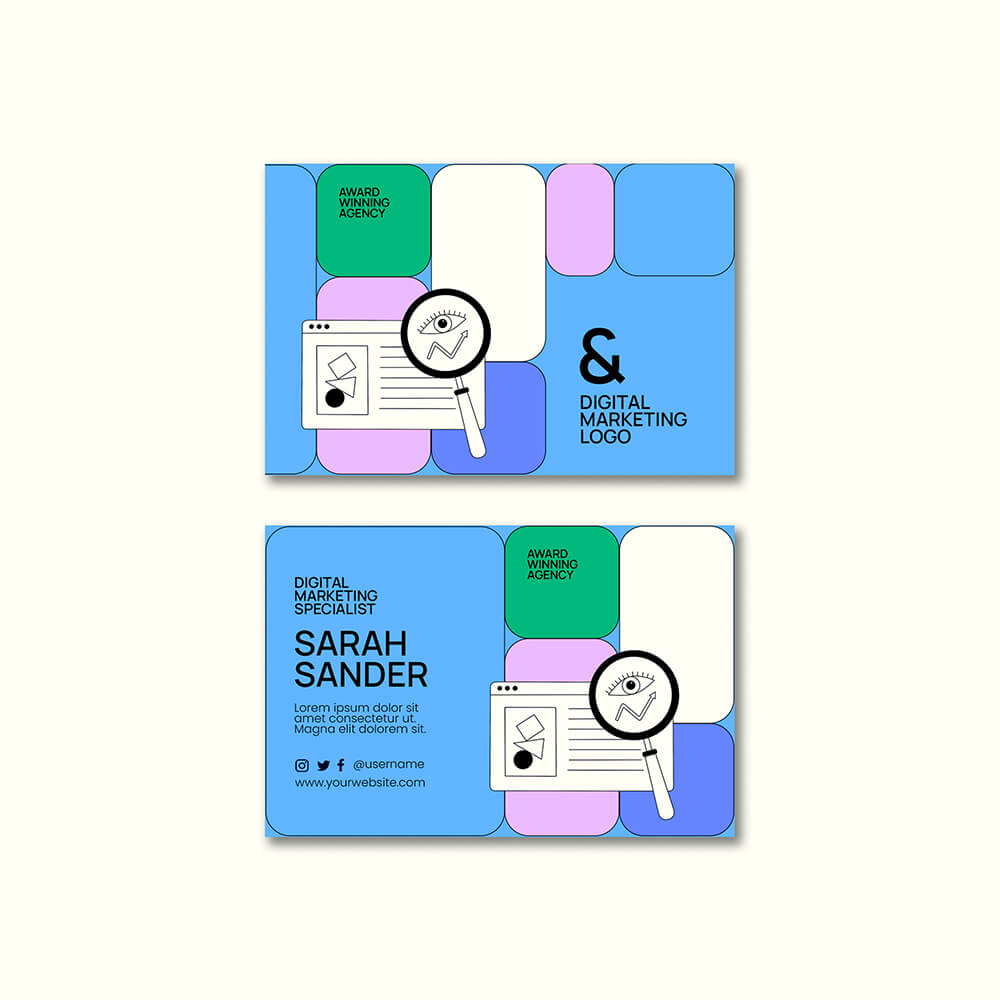 Standard Visiting Card - corporate gift by YuBingo