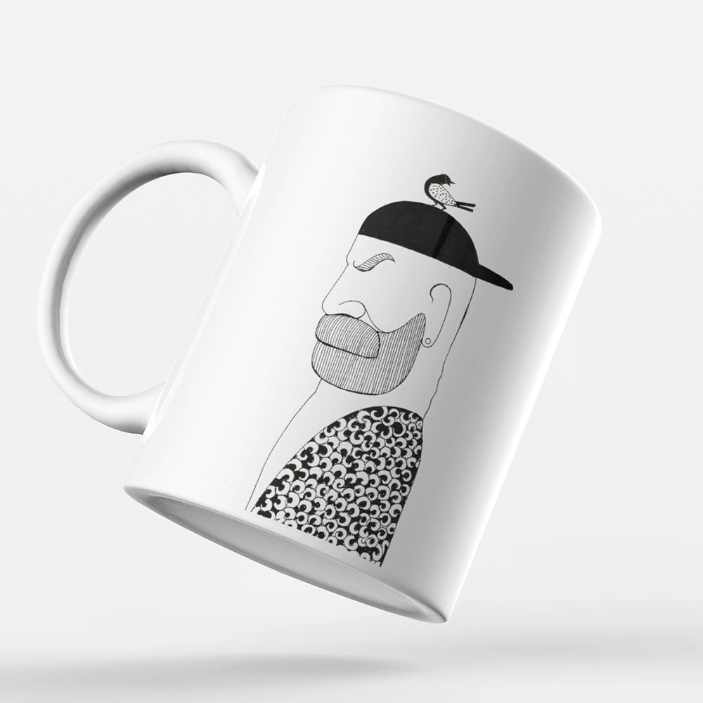 Common man Coffee Mug - corporate gift by YuBingo