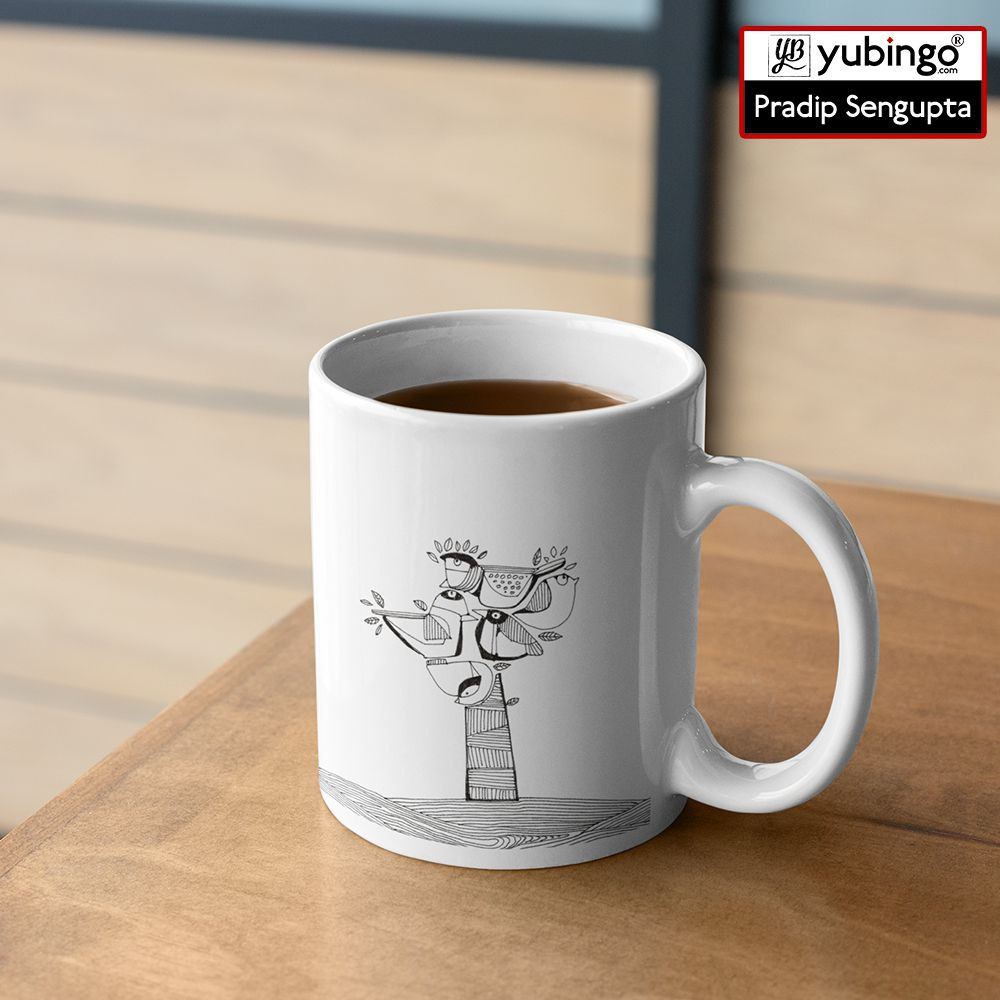 Tree birds Coffee Mug - product image 3
