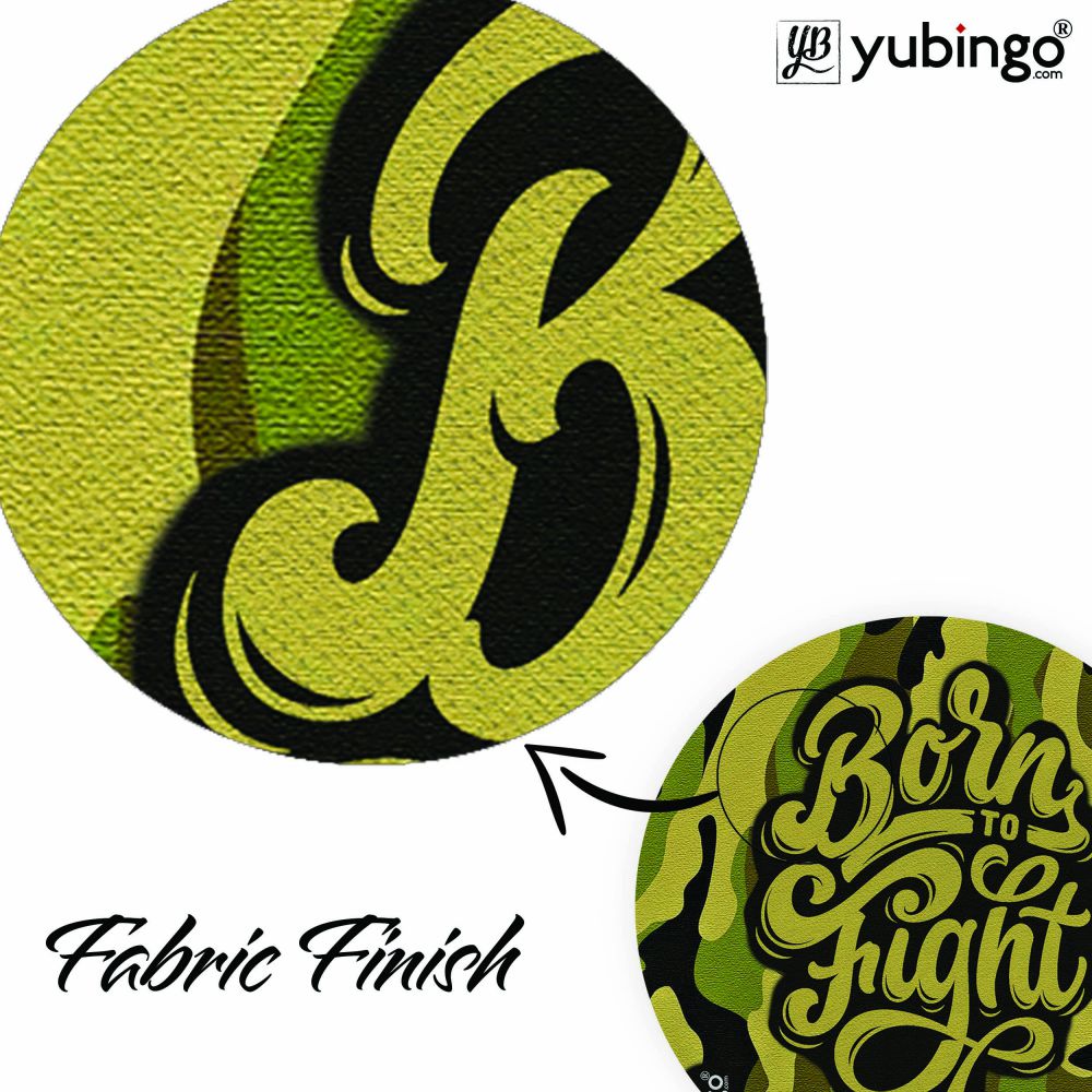 Born to Fight Mouse Pad (Round) - product image 3