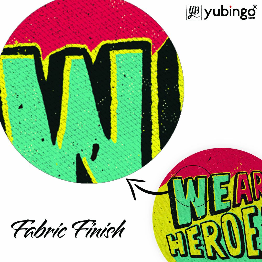 Heroes Mouse Pad (Round) - product image 3