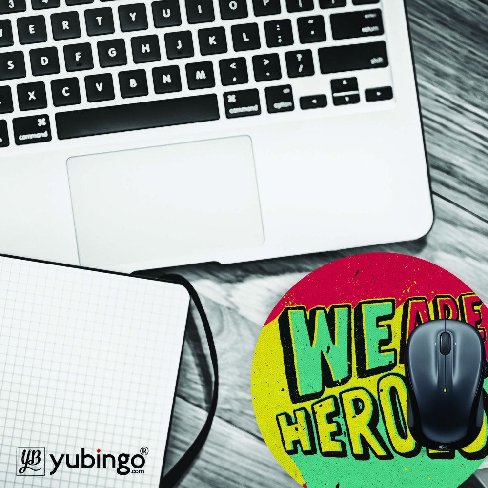 Heroes Mouse Pad (Round) - product image 4