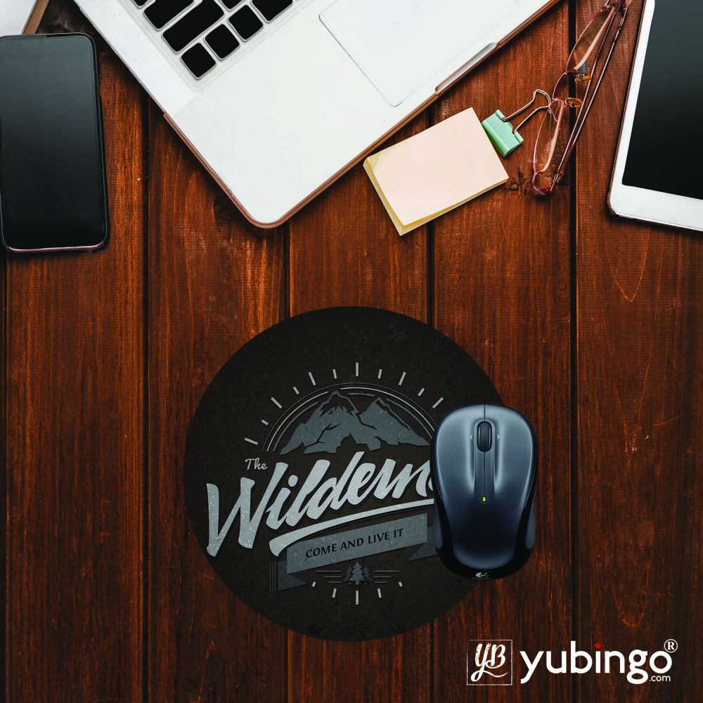 Wilderness Mouse Pad (Round) - corporate gift by YuBingo