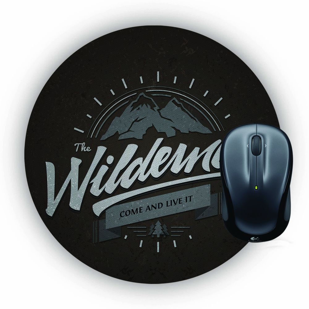 Wilderness Mouse Pad (Round) - corporate gift by YuBingo