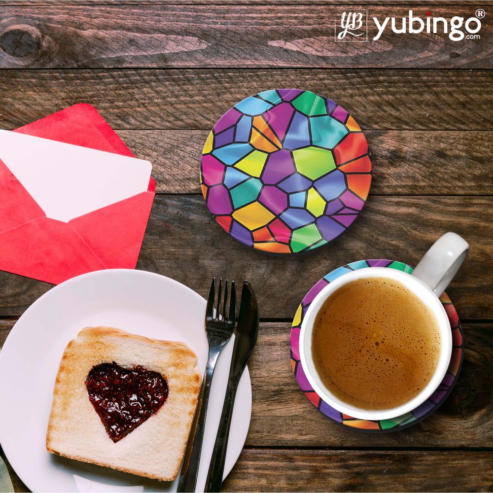 Colourful Mosaic Coasters - product image 3