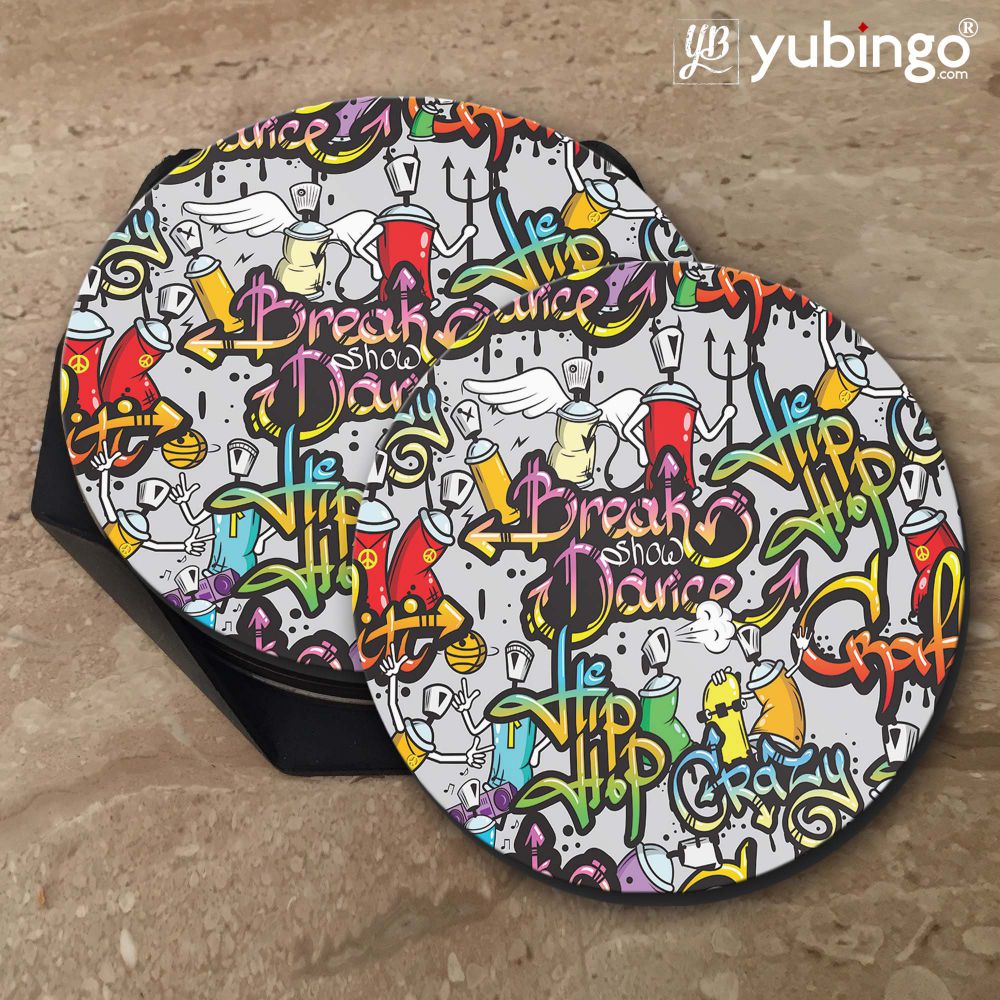Crazy Graffiti Coasters - product image 5