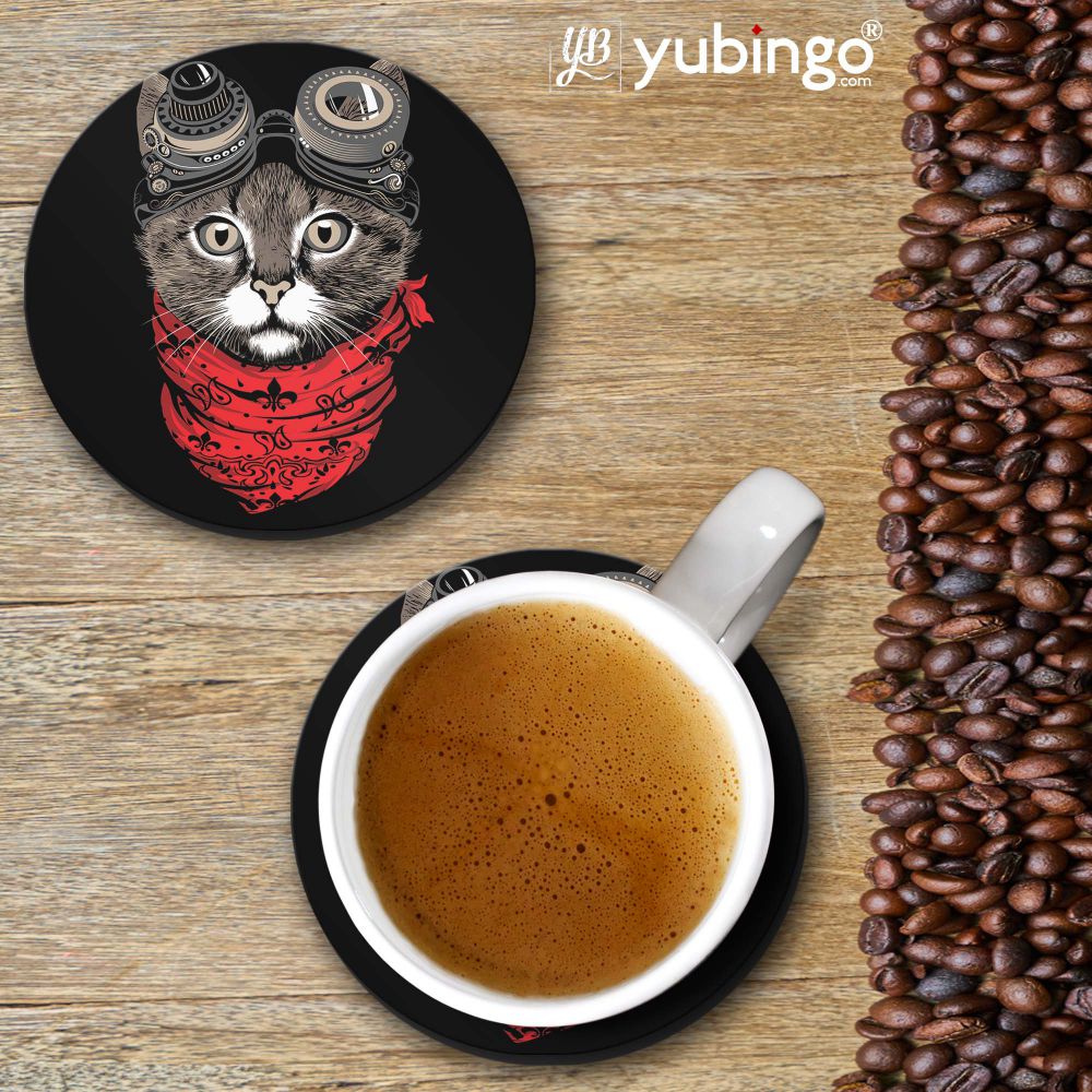 Cute Cat Coasters - corporate gift by YuBingo