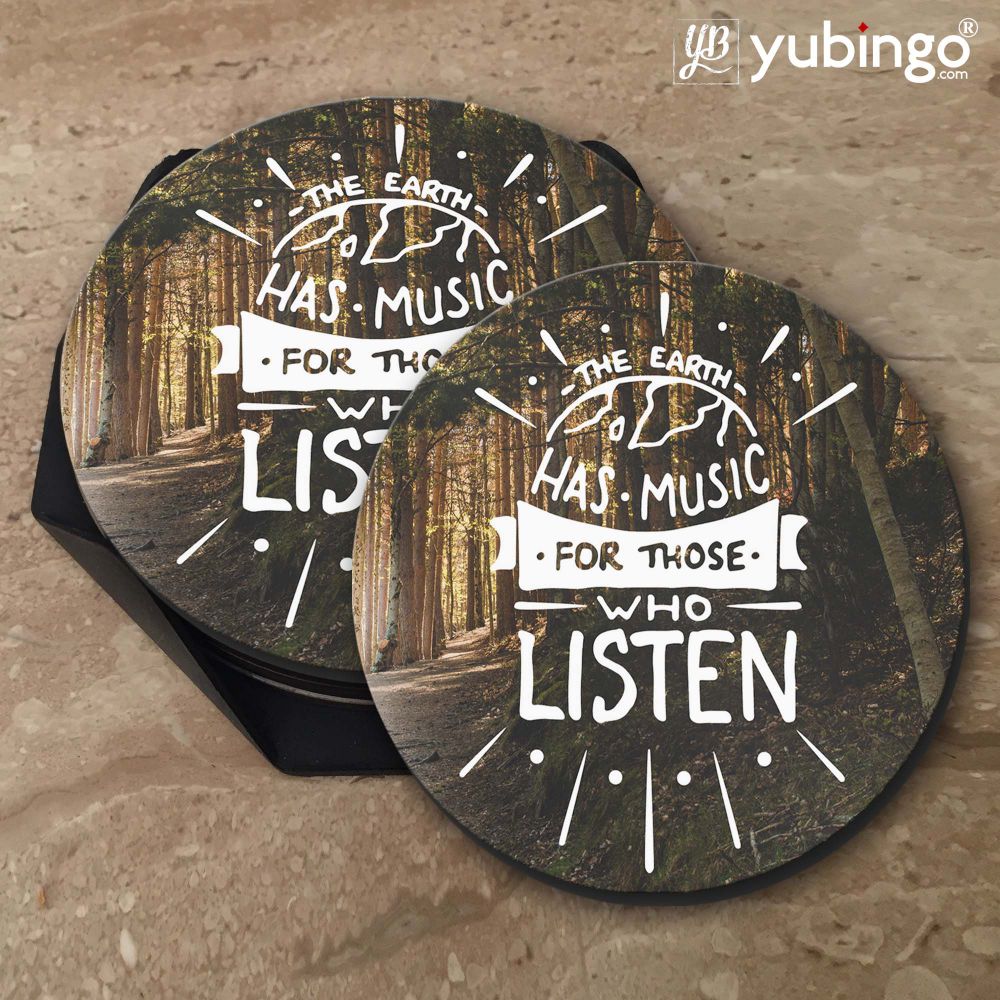 Earth has Music Coasters - product image 5