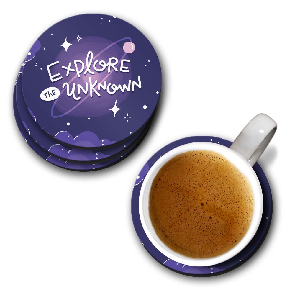 Explore Unknown Coasters - corporate gift by YuBingo