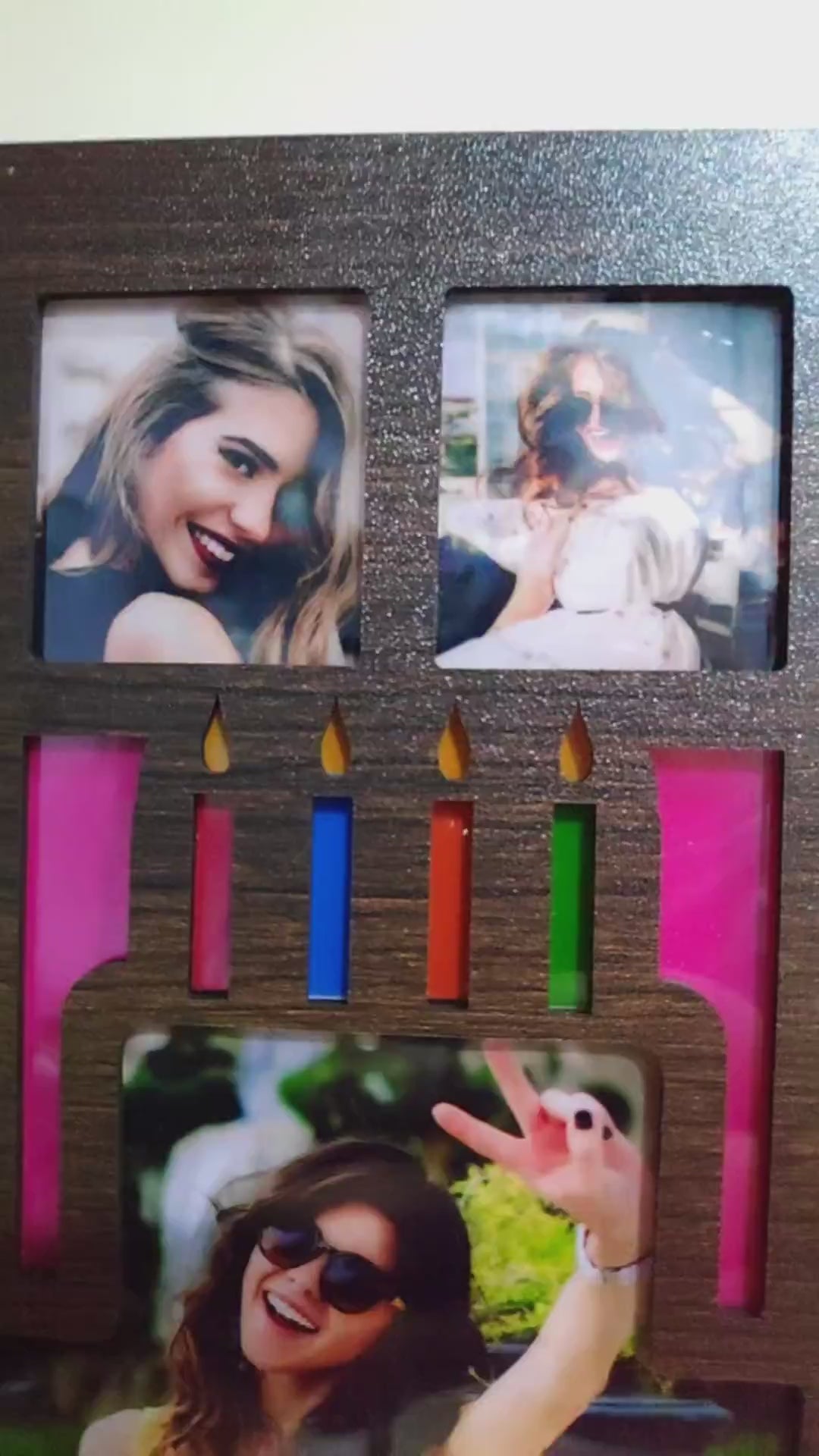 Make It Personal - LED Photo Frame for Friends | YuBingo