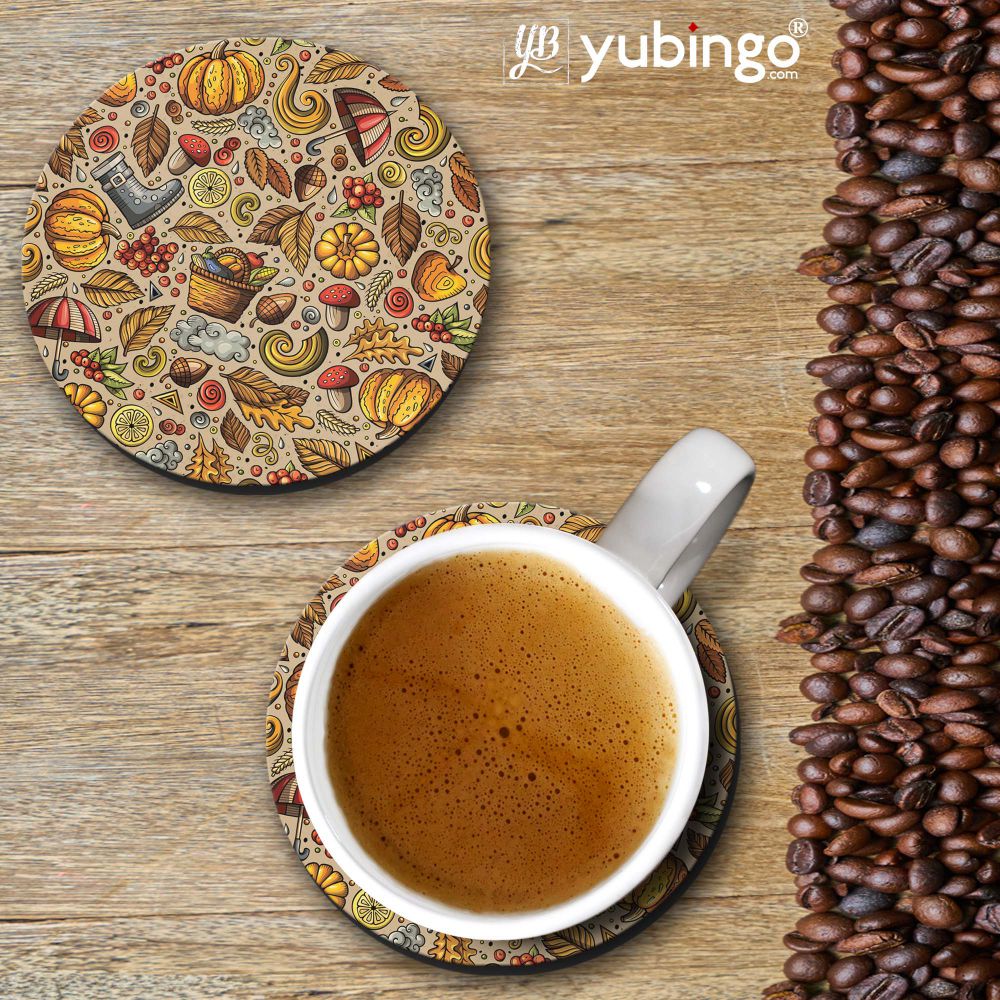 Foodie Delight Coasters - corporate gift by YuBingo
