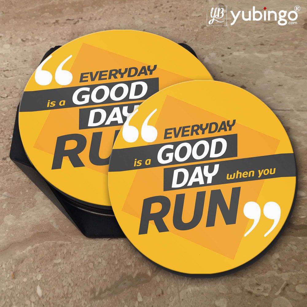Good Day to Run Coasters - product image 5