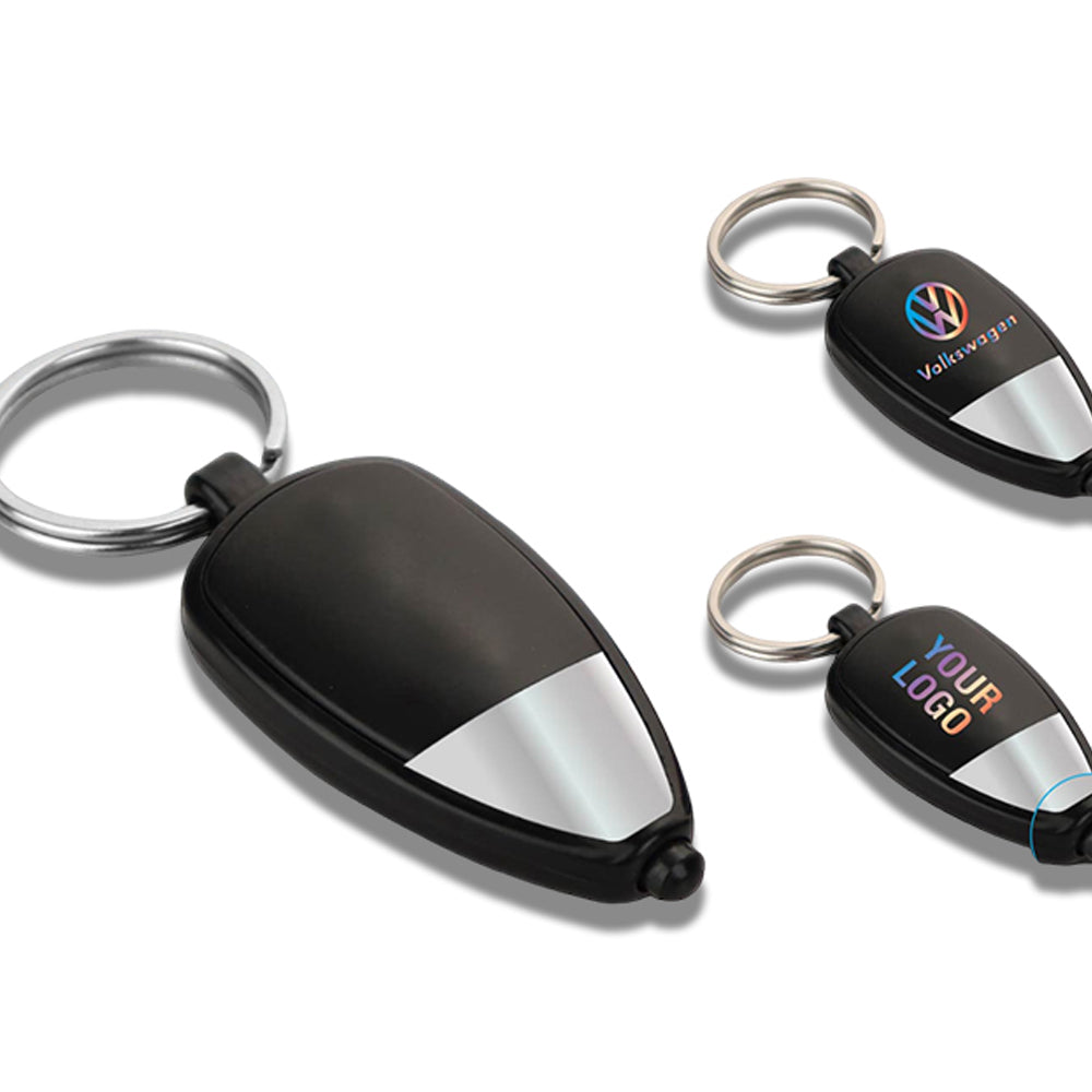 Crown Shaped Keychain with Multicolor Logo Highlight - corporate gift by YuBingo