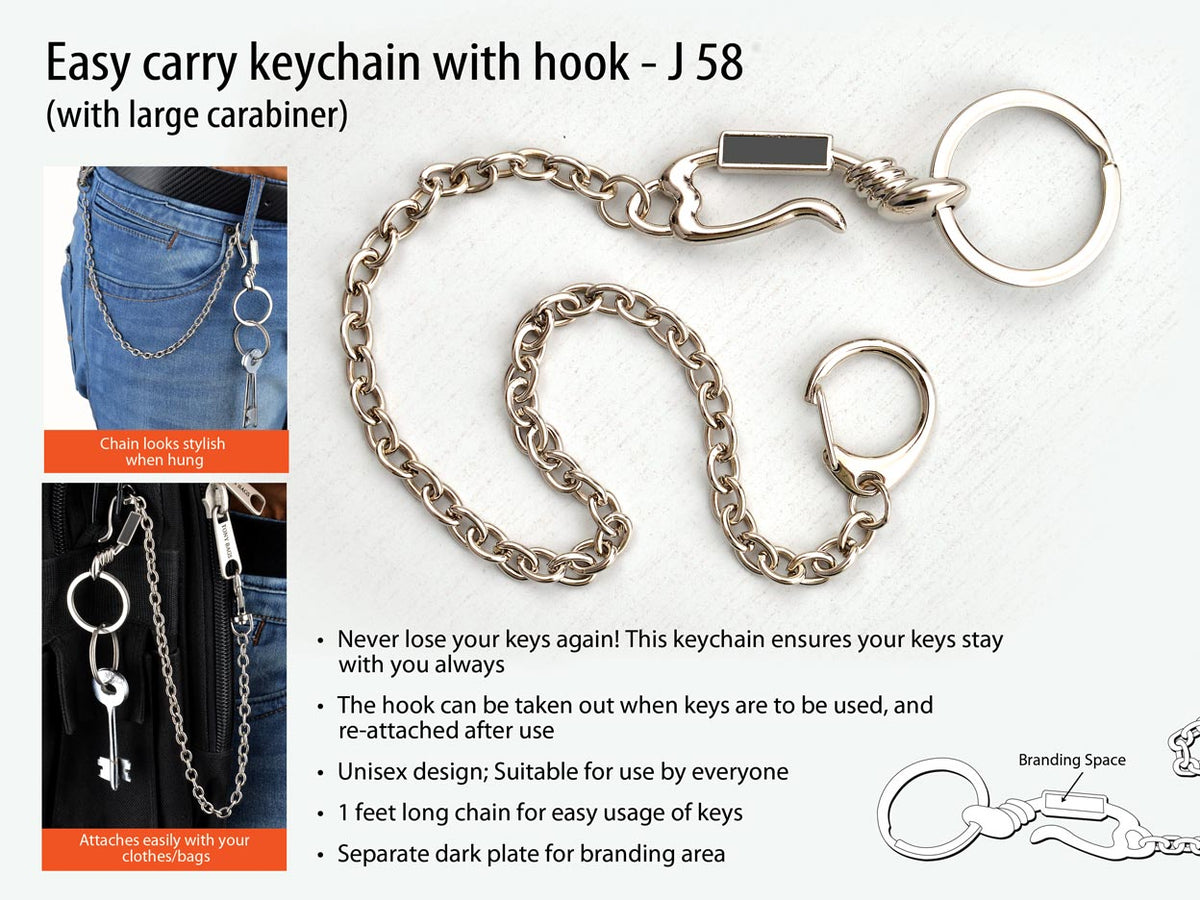 Easy Carry Keychain with Hook - product image 2