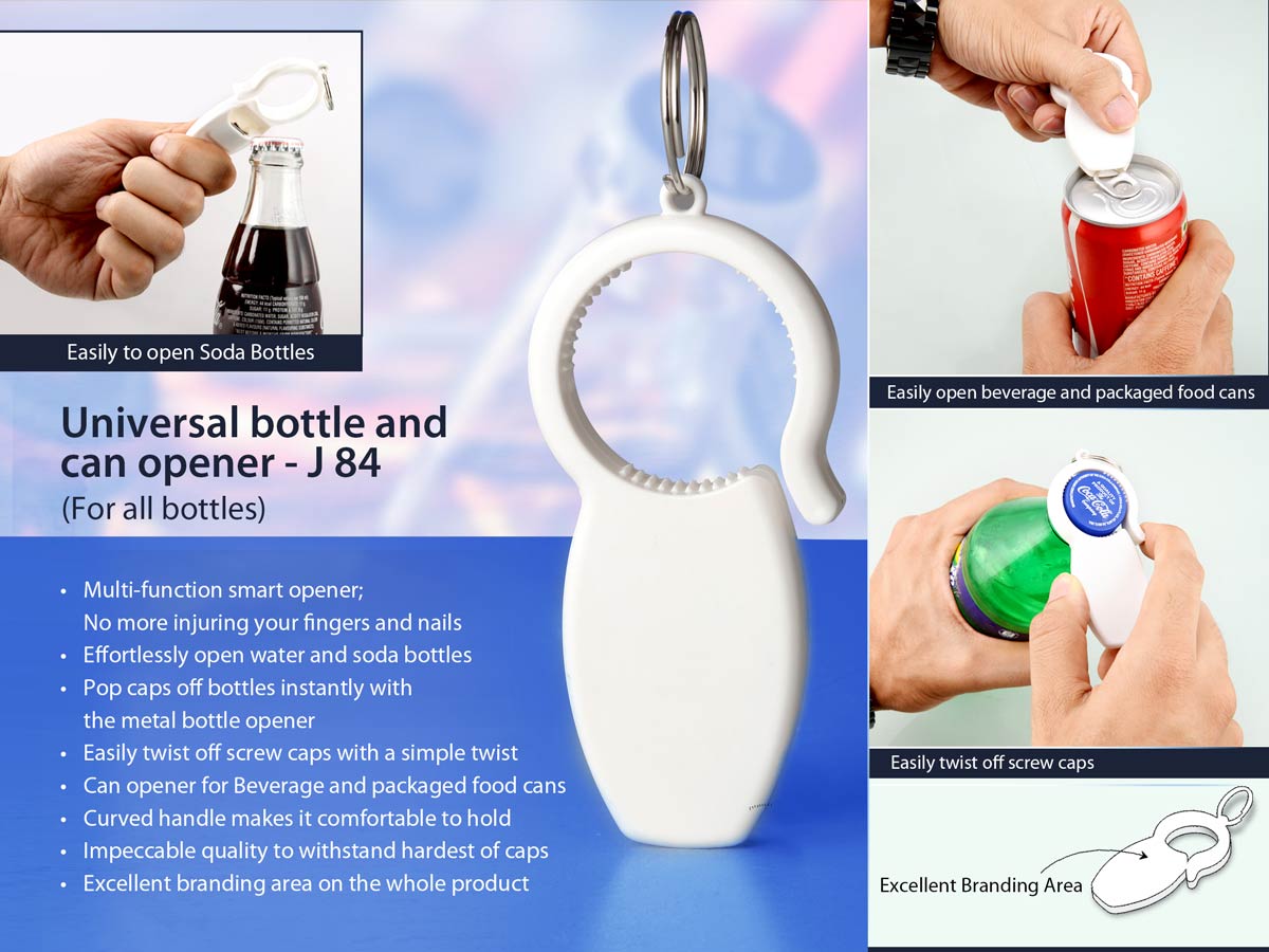 Universal Bottle and Can Opener - corporate gift by YuBingo