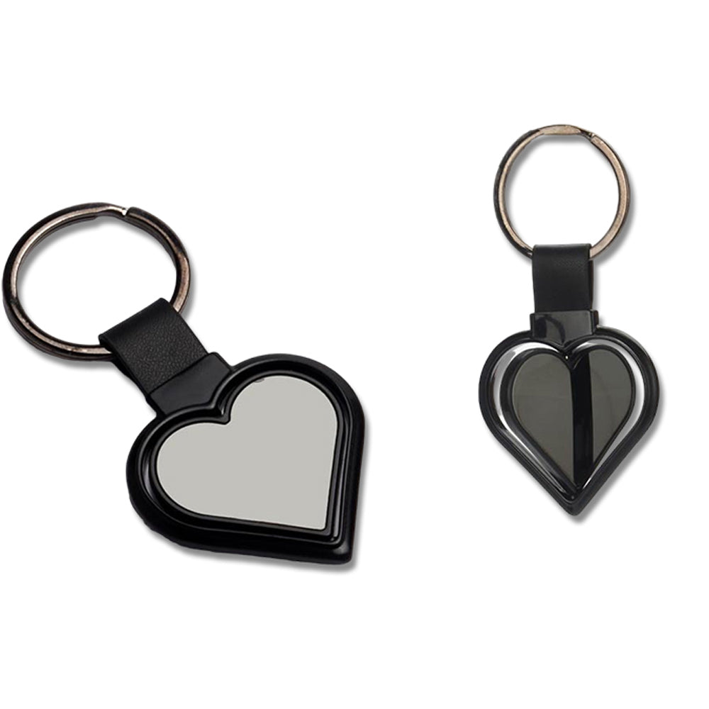Rotating Heart Shape Keychain - corporate gift by YuBingo