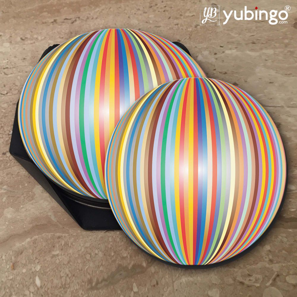 Multicolor Pattern Coasters - product image 5