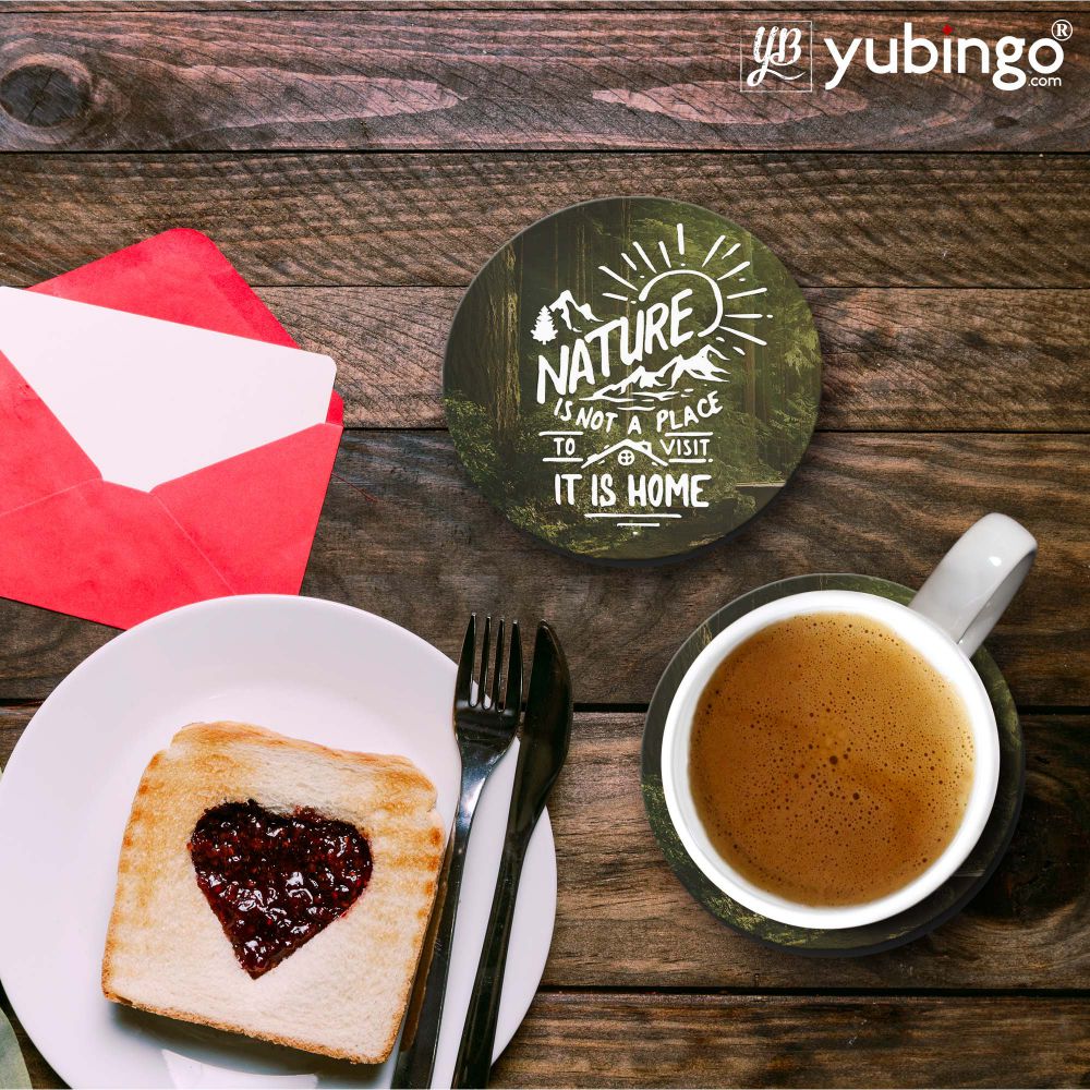 Nature is Home Coasters - product image 3