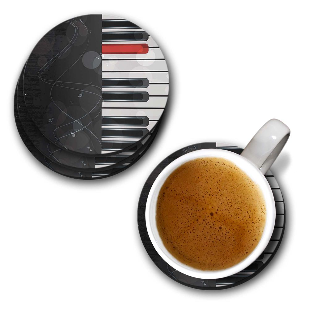 Piano Coasters - corporate gift by YuBingo