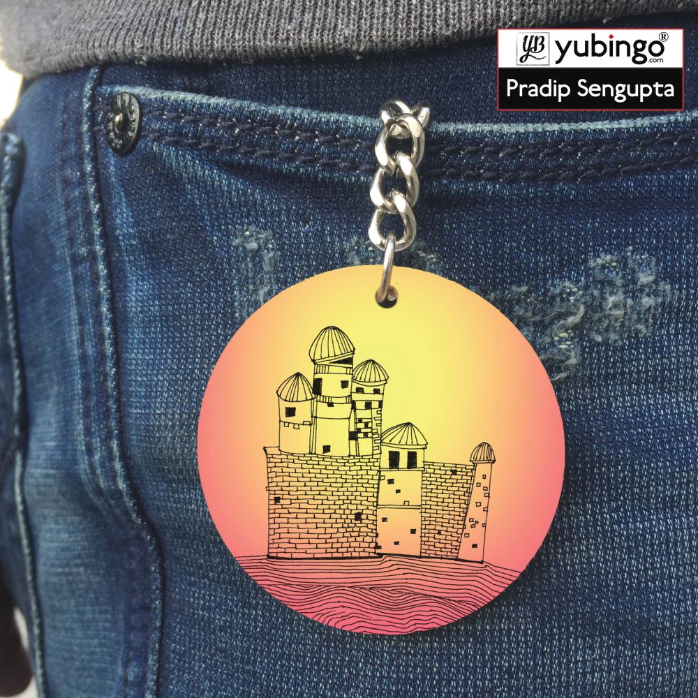 Structure Round Keychain - product image 4