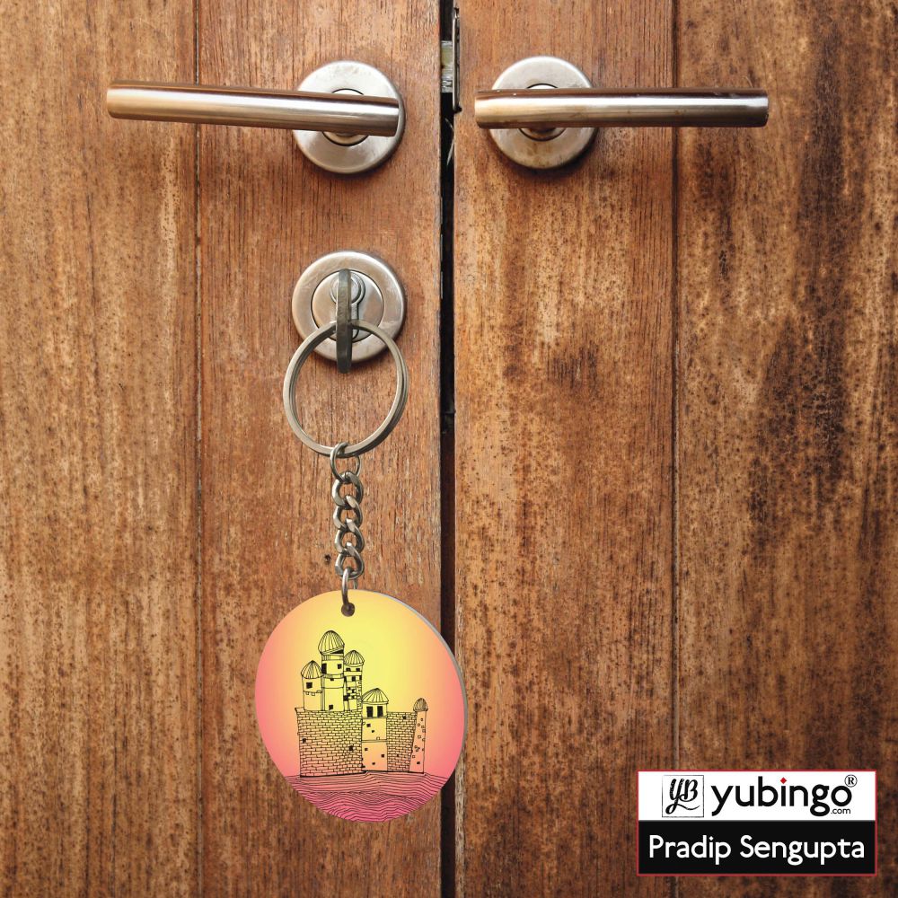 Structure Round Keychain - product image 5