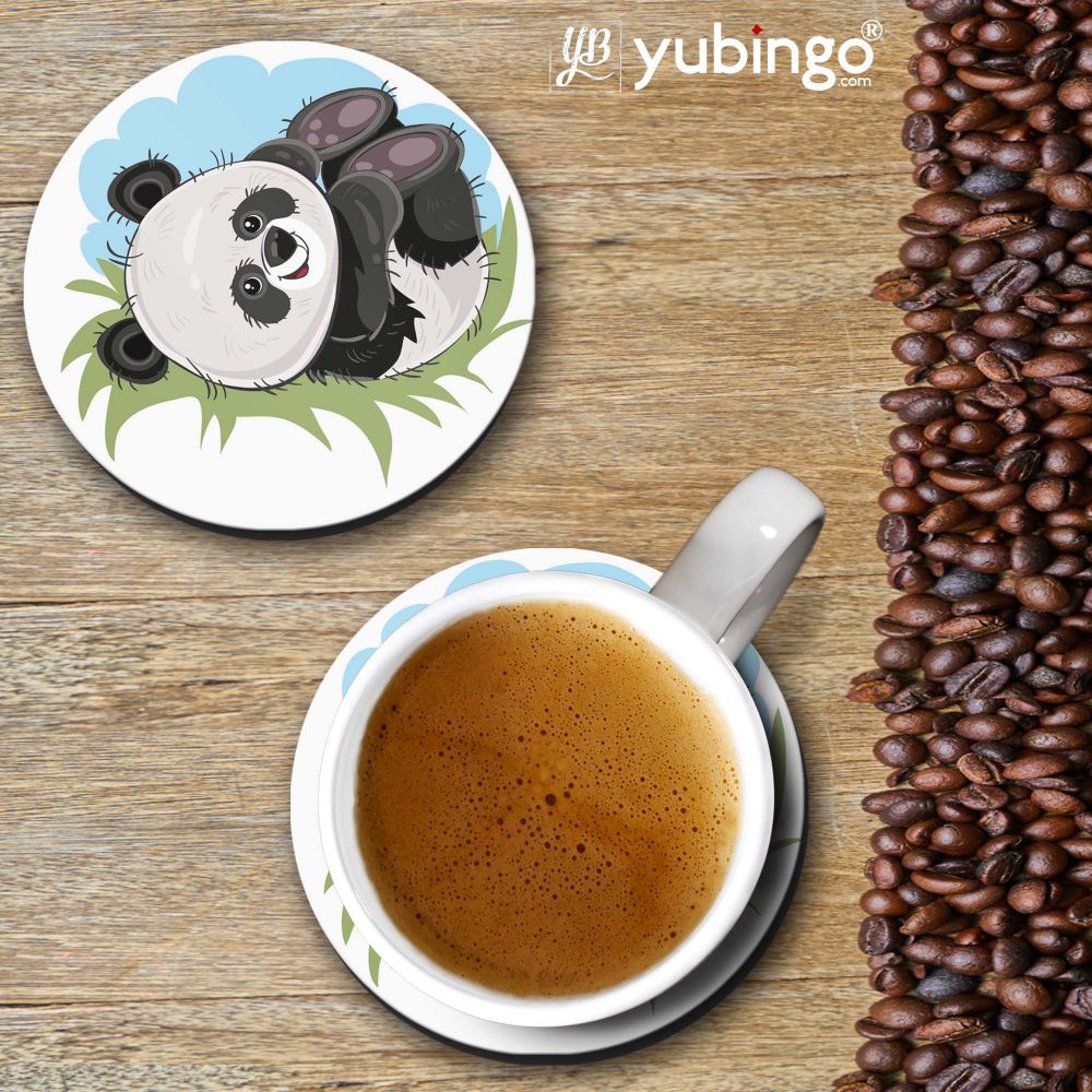 Rolling Panda Coasters - corporate gift by YuBingo