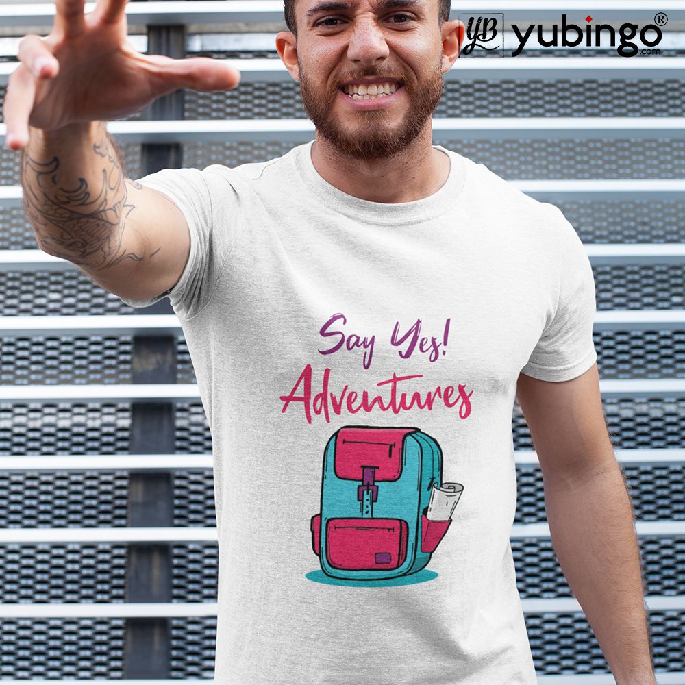 Say Yes to New Adventure Men T-Shirt - product image 4