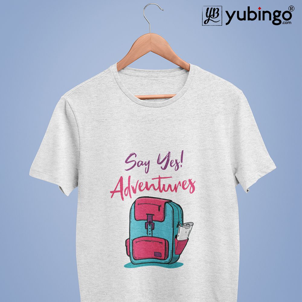 Say Yes to New Adventure Men T-Shirt - product image 3