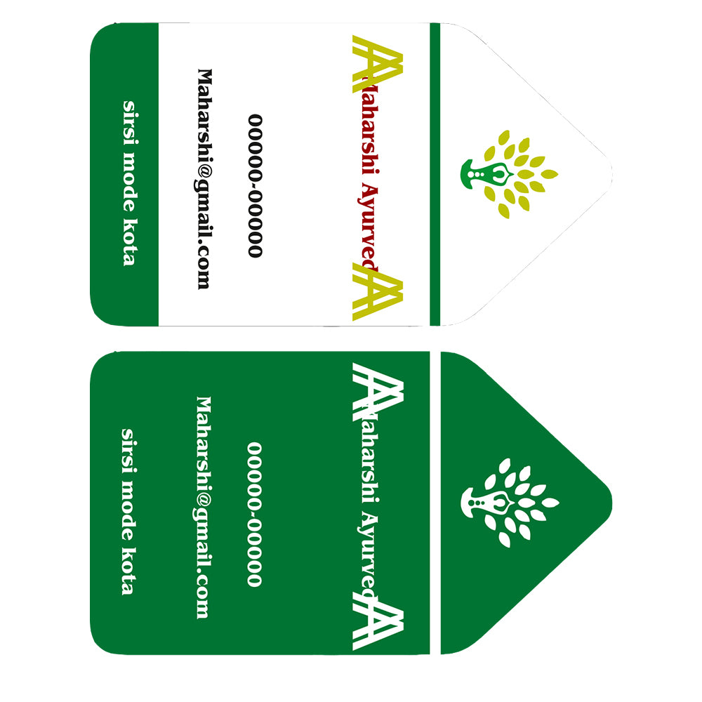 Premium Die Cut Visiting Card - Shape 10 - product image 2