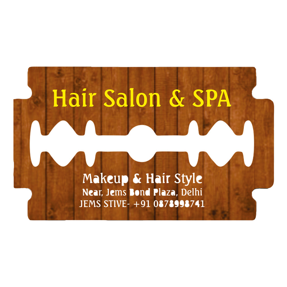 Premium Die Cut Visiting Card - Shape 19 - product image 2