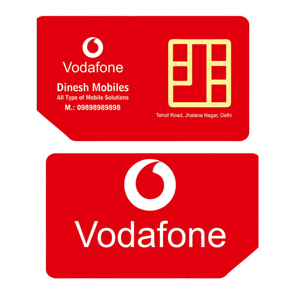 Premium Die Cut Visiting Card - Shape 20 - product image 2