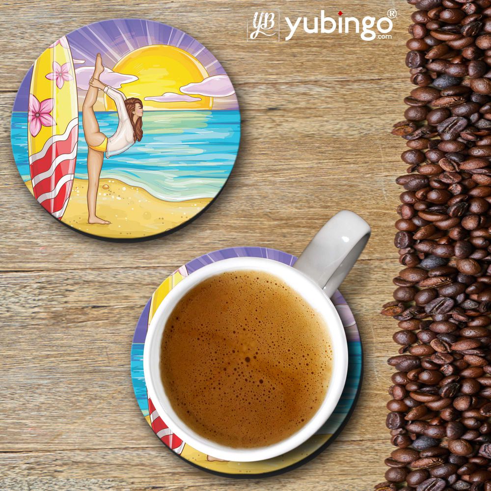 Sunrise with Yoga Coasters - product image 2